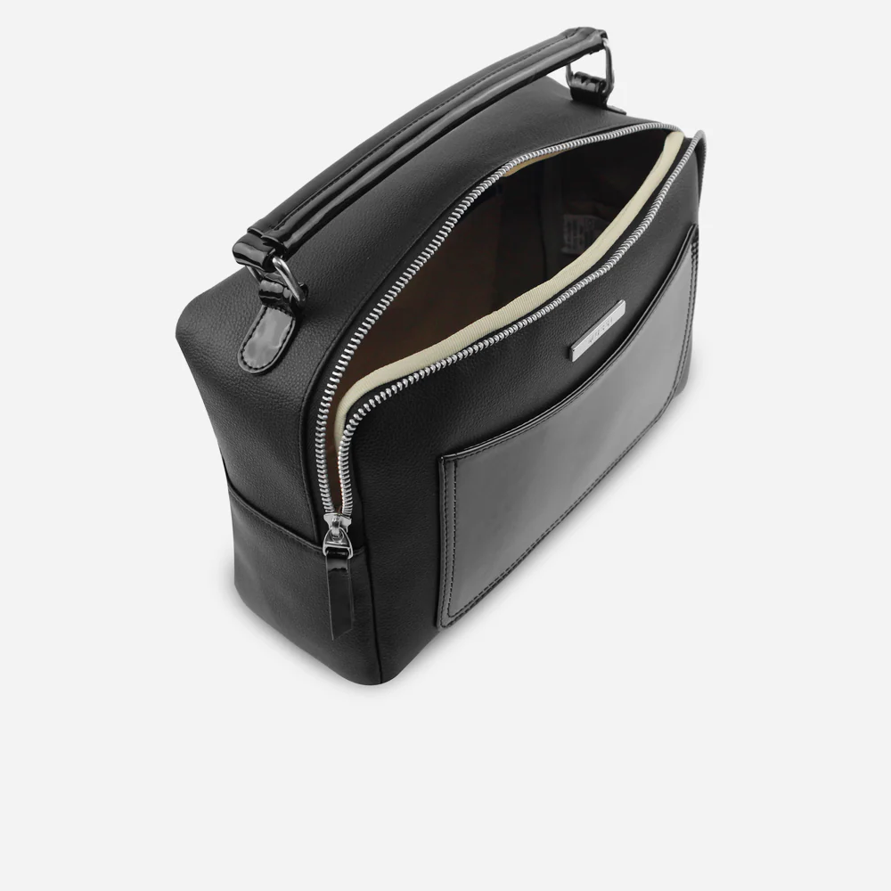 Baul sira de sintético para mujer - Negro - Image 4