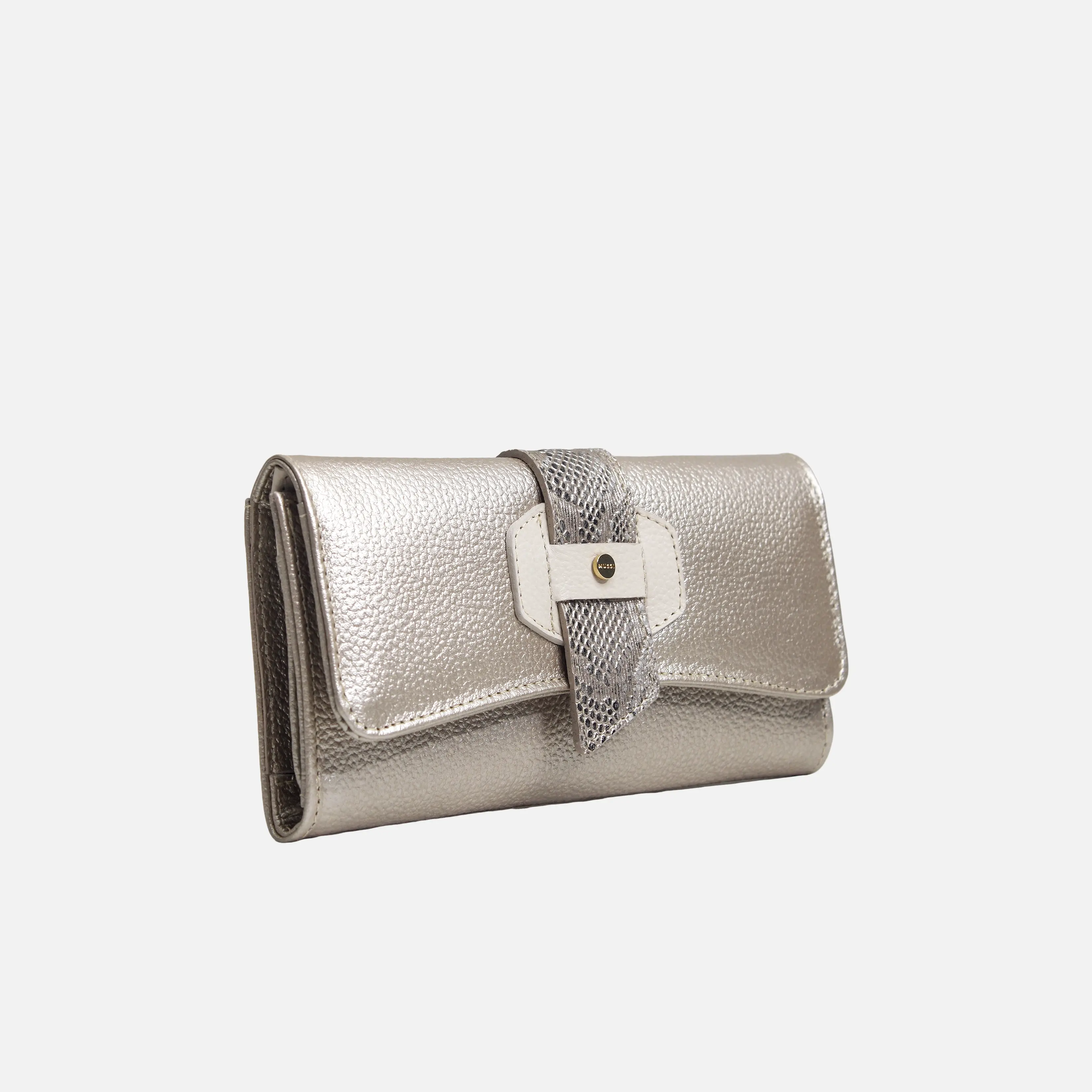 Billetera ilen de cuero para mujer - Almendra - Image 3
