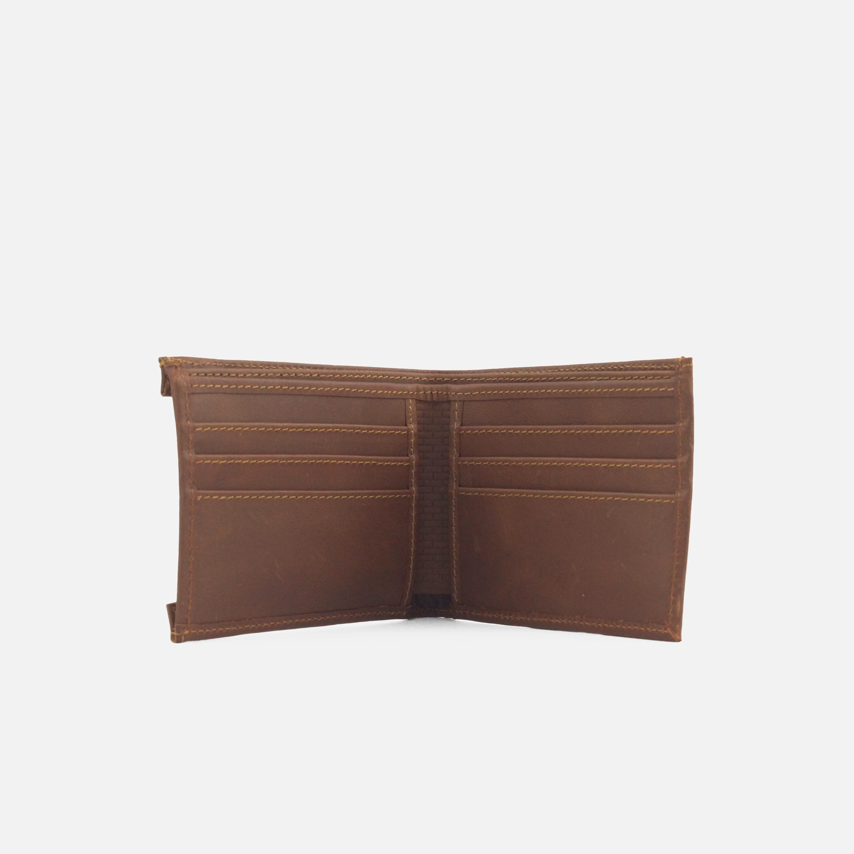 Billetera stiven de sintético para hombre - Brandy - Image 4