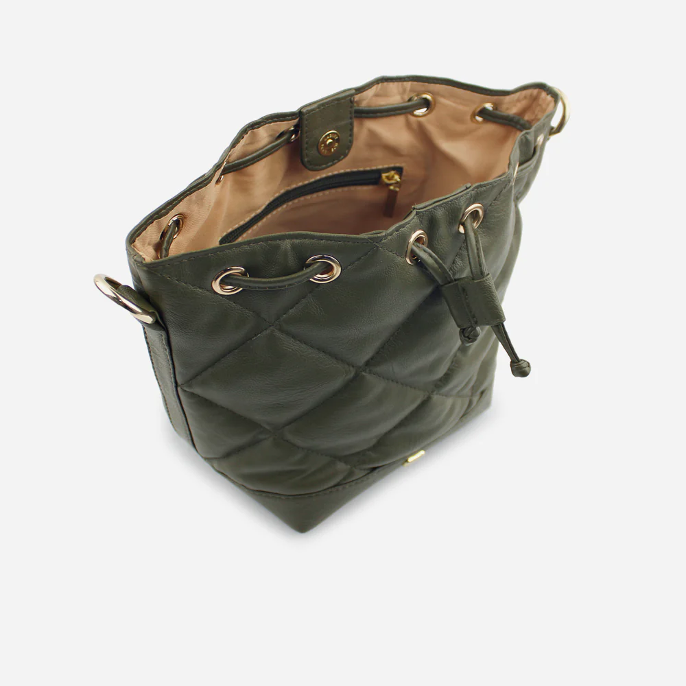 Bolso manos libres aura de sintético para mujer - Verde - Image 4