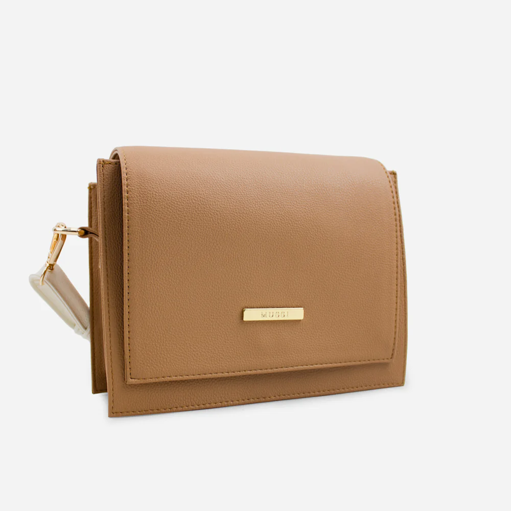 Bolso manos libres dai de sintético para mujer - Almendra - Image 2