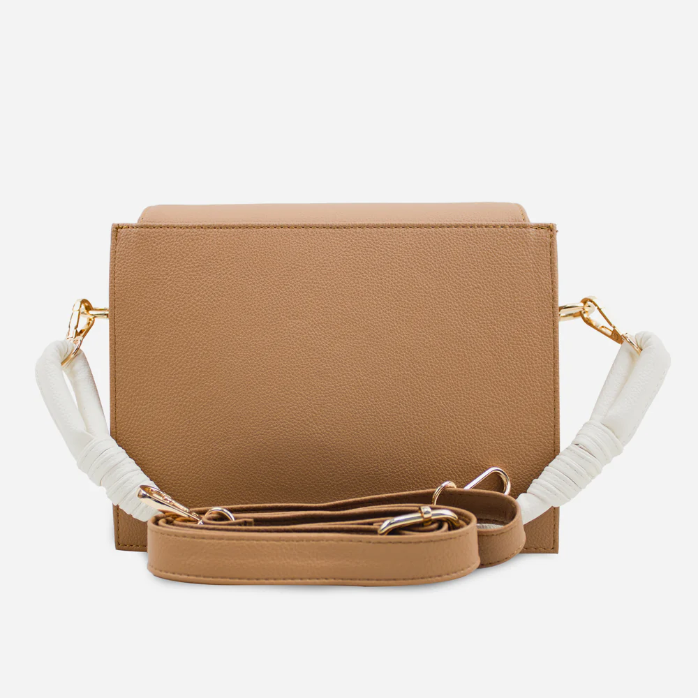 Bolso manos libres dai de sintético para mujer - Almendra - Image 3