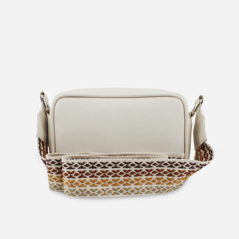 Bolso manos libres senda de sintético para mujer - Hueso - Image 3