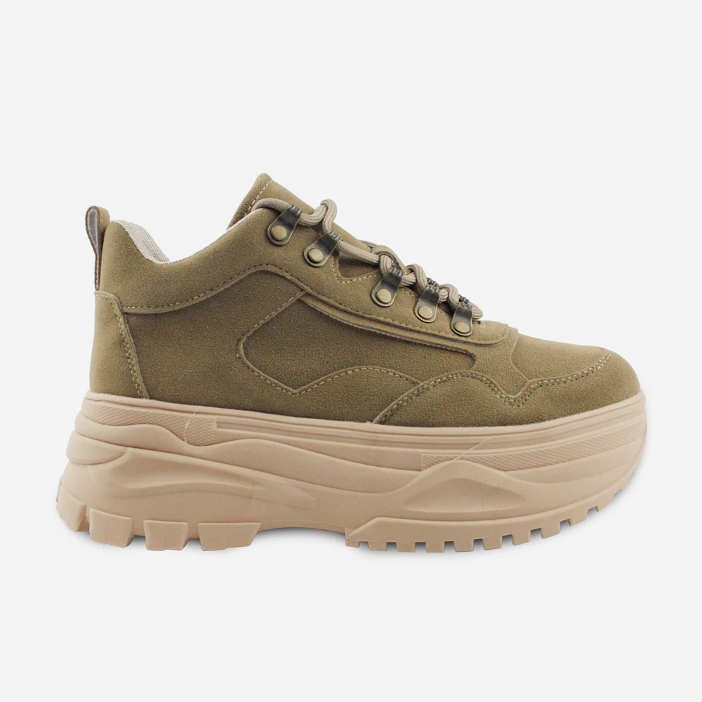Botin deportivo dalia de sintético para mujer - Miel
