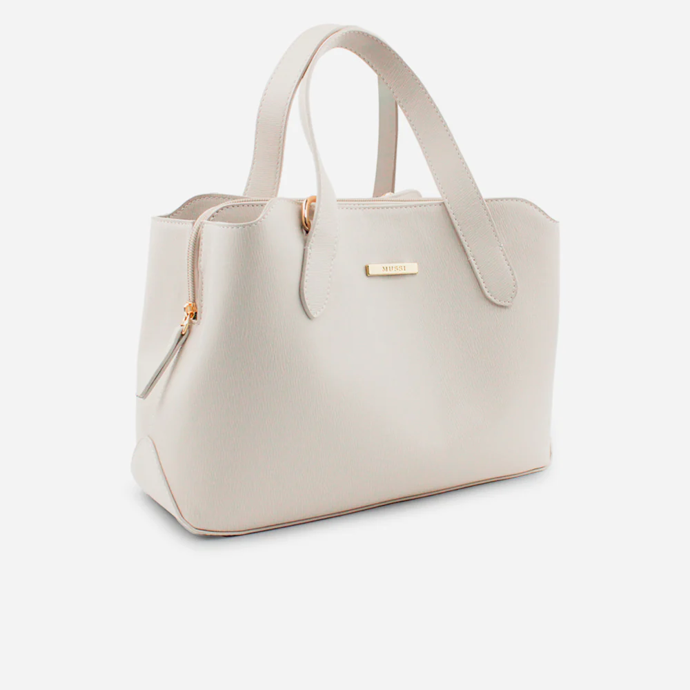 Cartera derly de sintético para mujer - Beige - Image 2