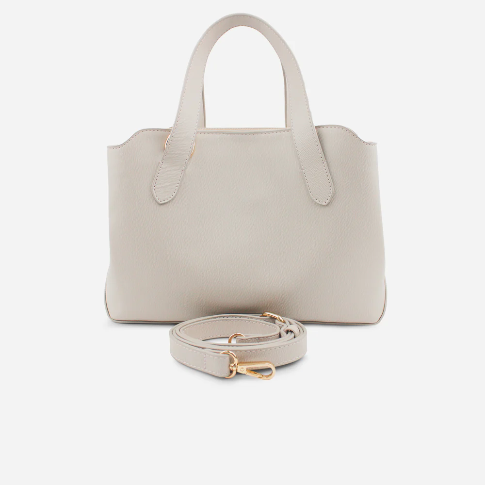 Cartera derly de sintético para mujer - Beige - Image 3