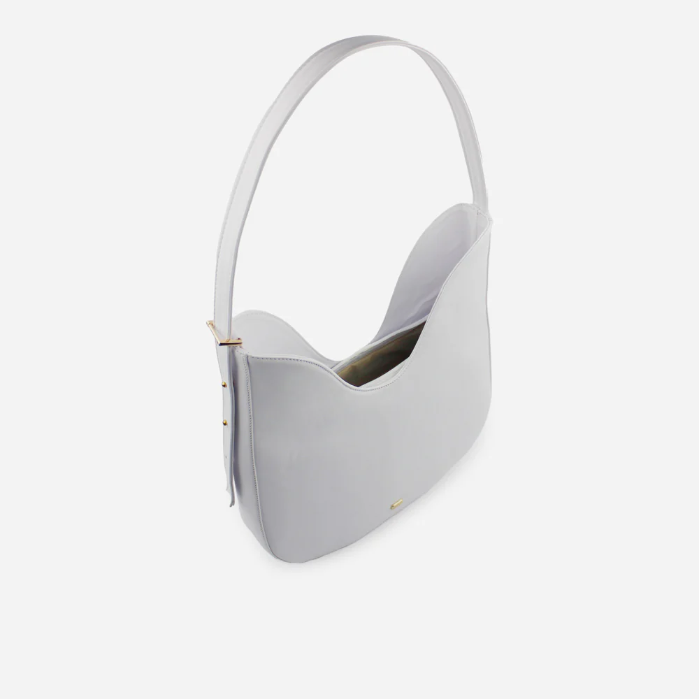Cartera gala de sintético para mujer - Blanco - Image 4