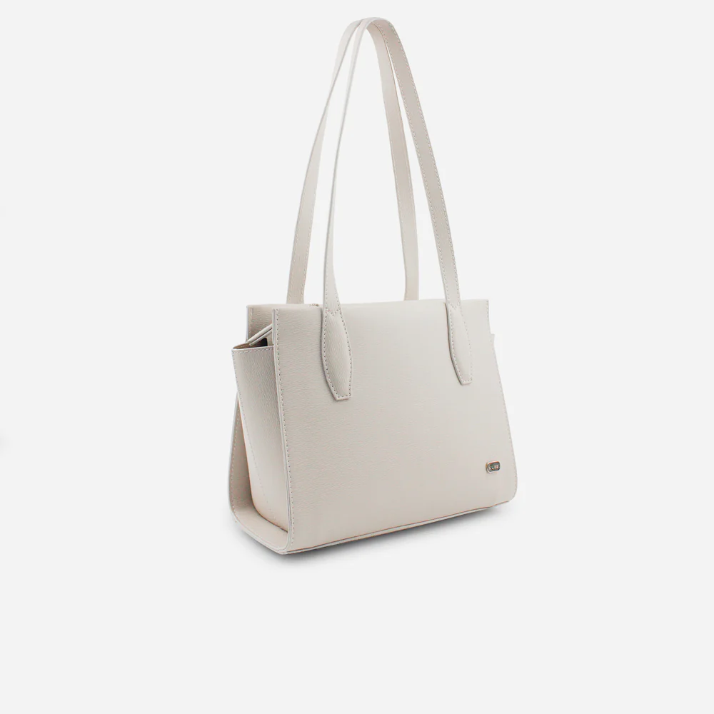 Cartera musa de sintético para mujer - Beige - Image 2