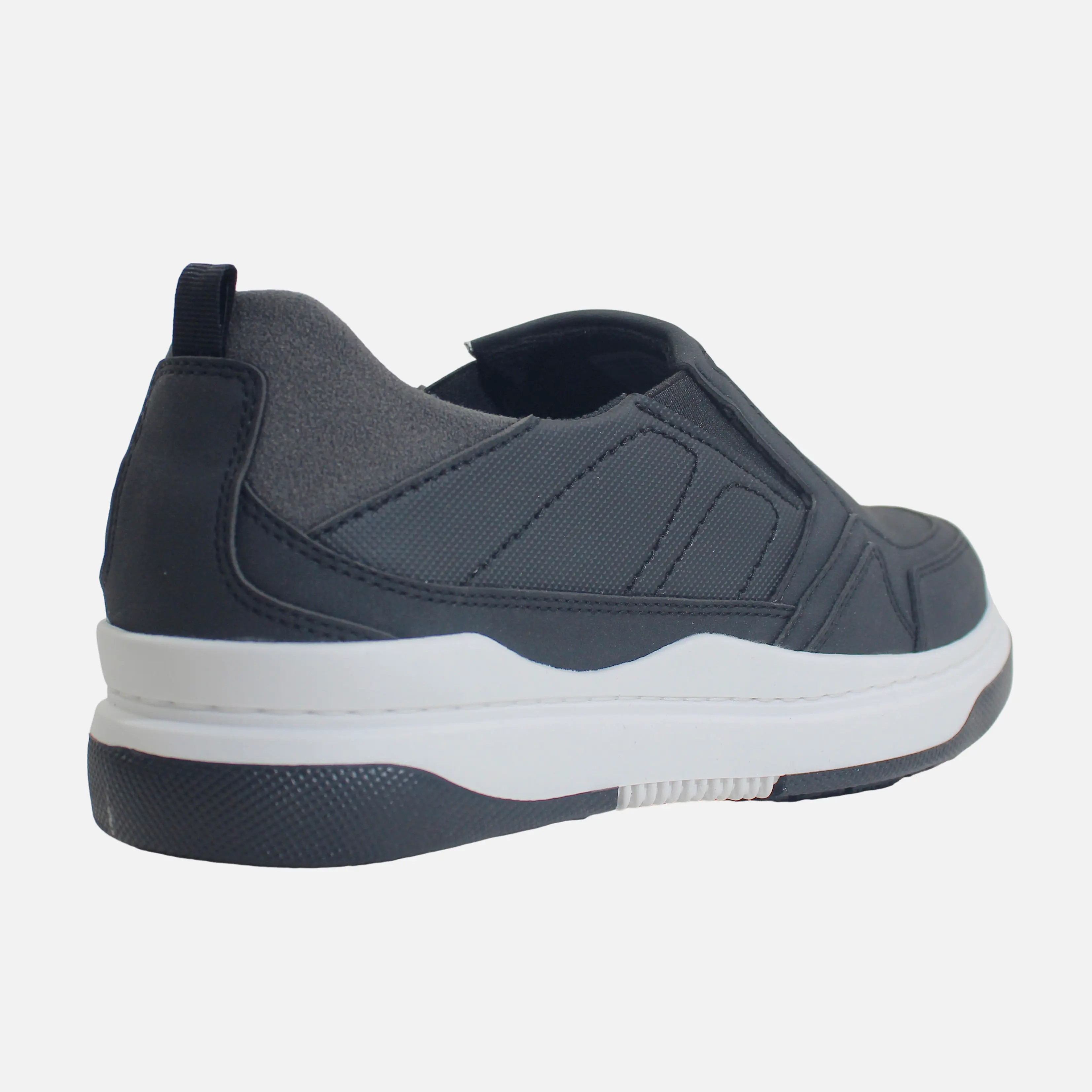 Mocasin plataforma darel de sintético para hombre - Negro - Image 3