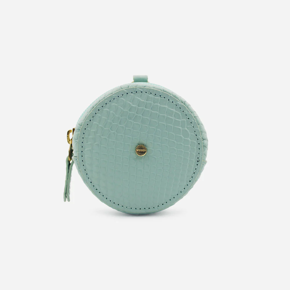 Monedero selene de cuero para mujer - Menta