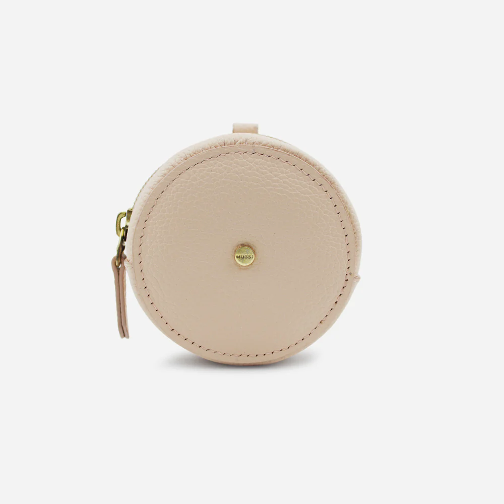 Monedero selene de cuero para mujer - Nude