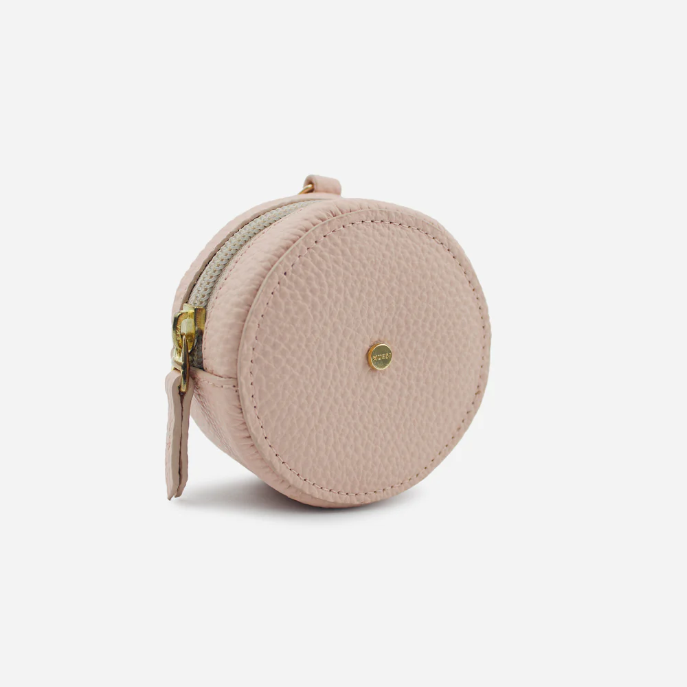 Monedero selene de cuero para mujer - Rosado - Image 2