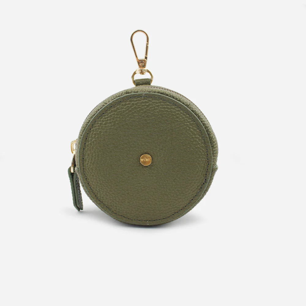 Monedero selene de cuero para mujer - Verde - Image 3