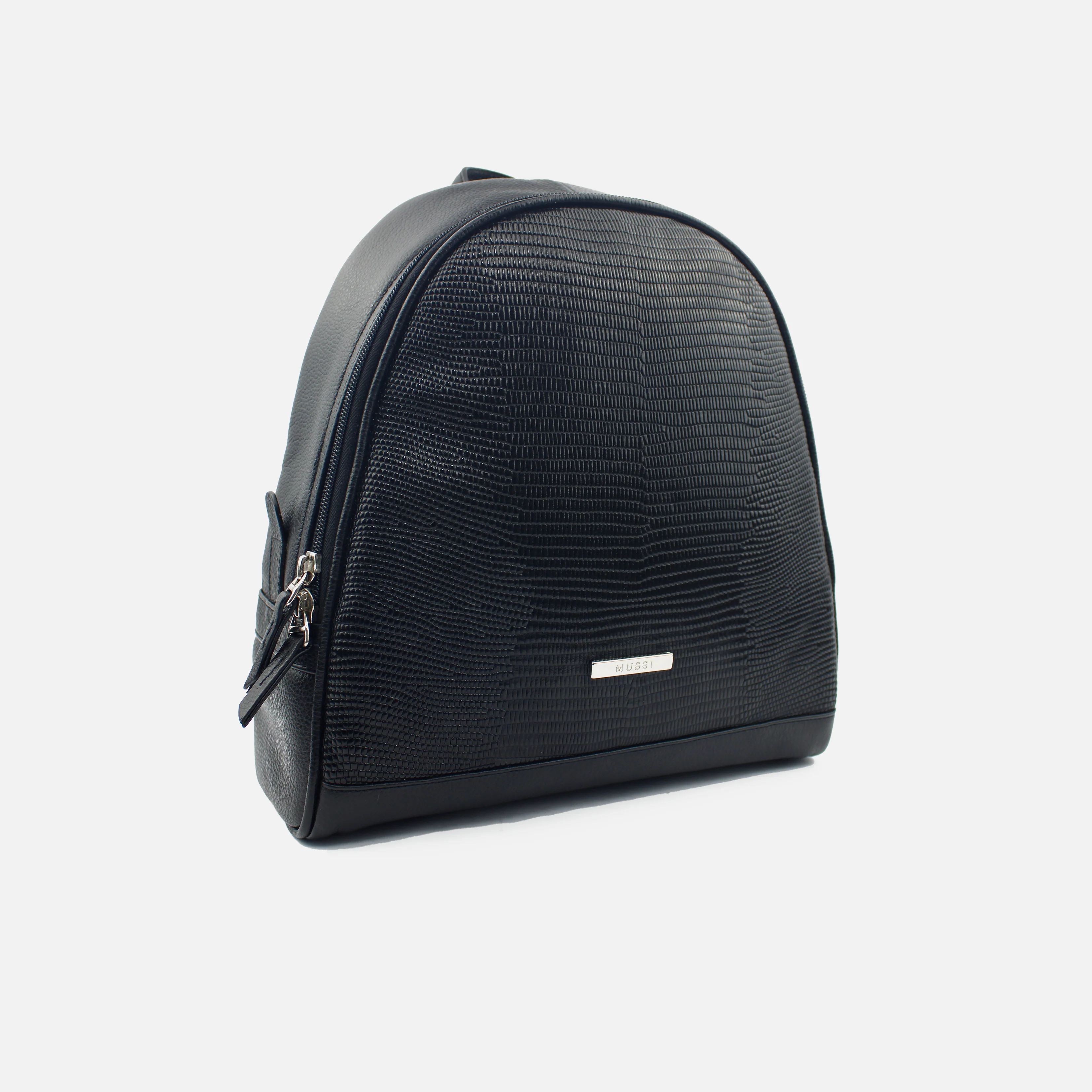 Morral centella de cuero para mujer - Negro - Image 2