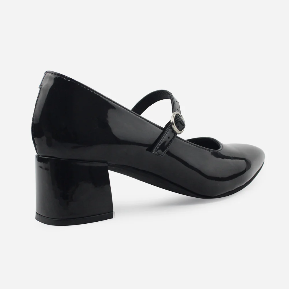 Tacones dafne de sintético para mujer - Negro - Image 3