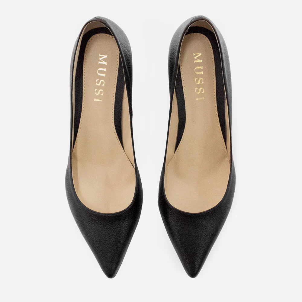 Tacones meradrane de sintético para mujer - Negro - Image 4