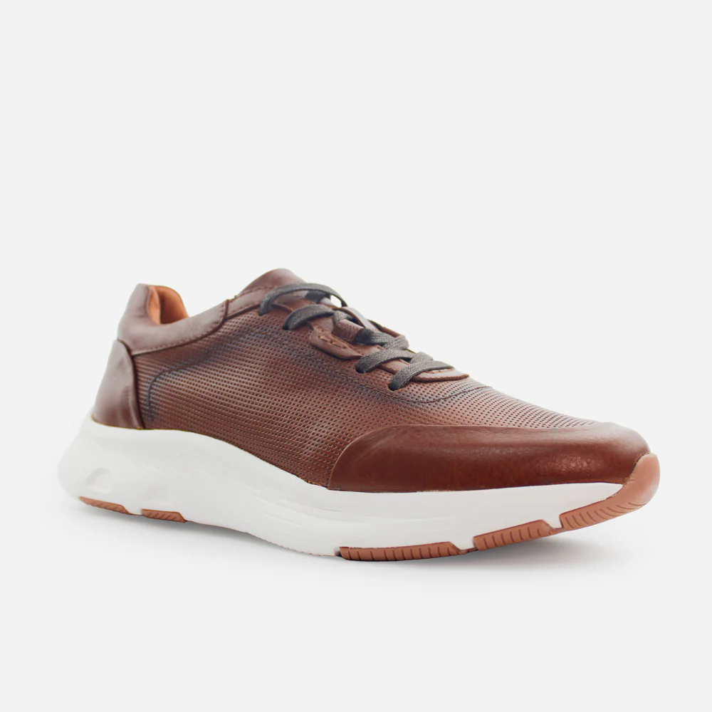 Tenis con plataforma marcol de sintético para hombre - Brandy - Image 2