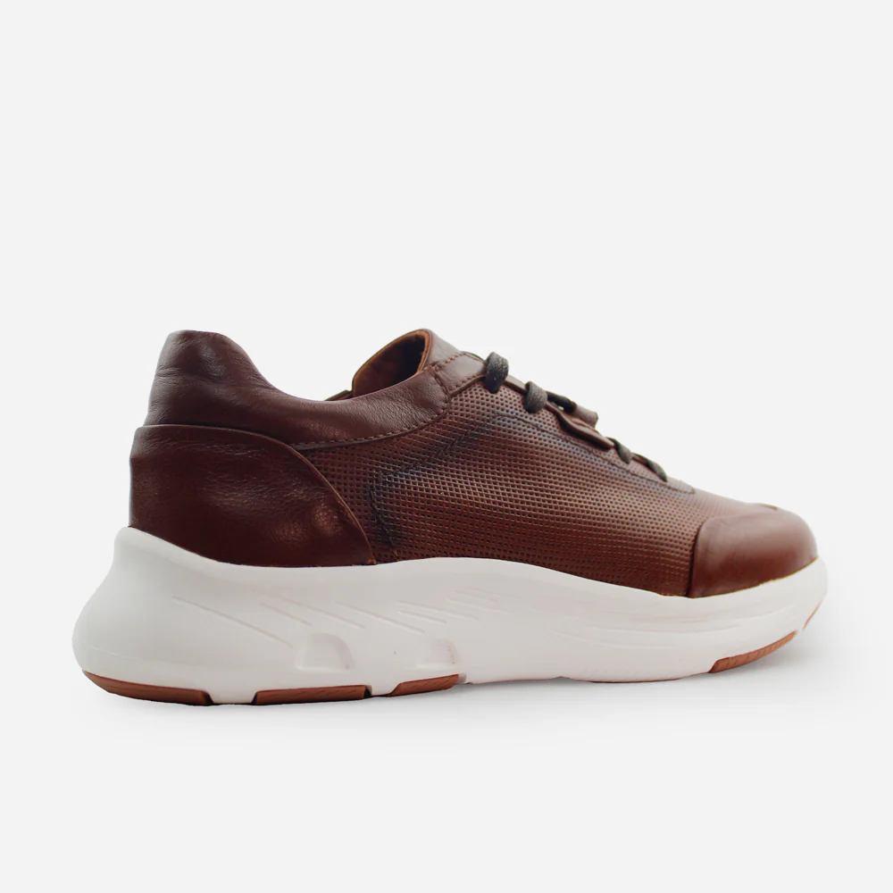 Tenis con plataforma marcol de sintético para hombre - Brandy - Image 3