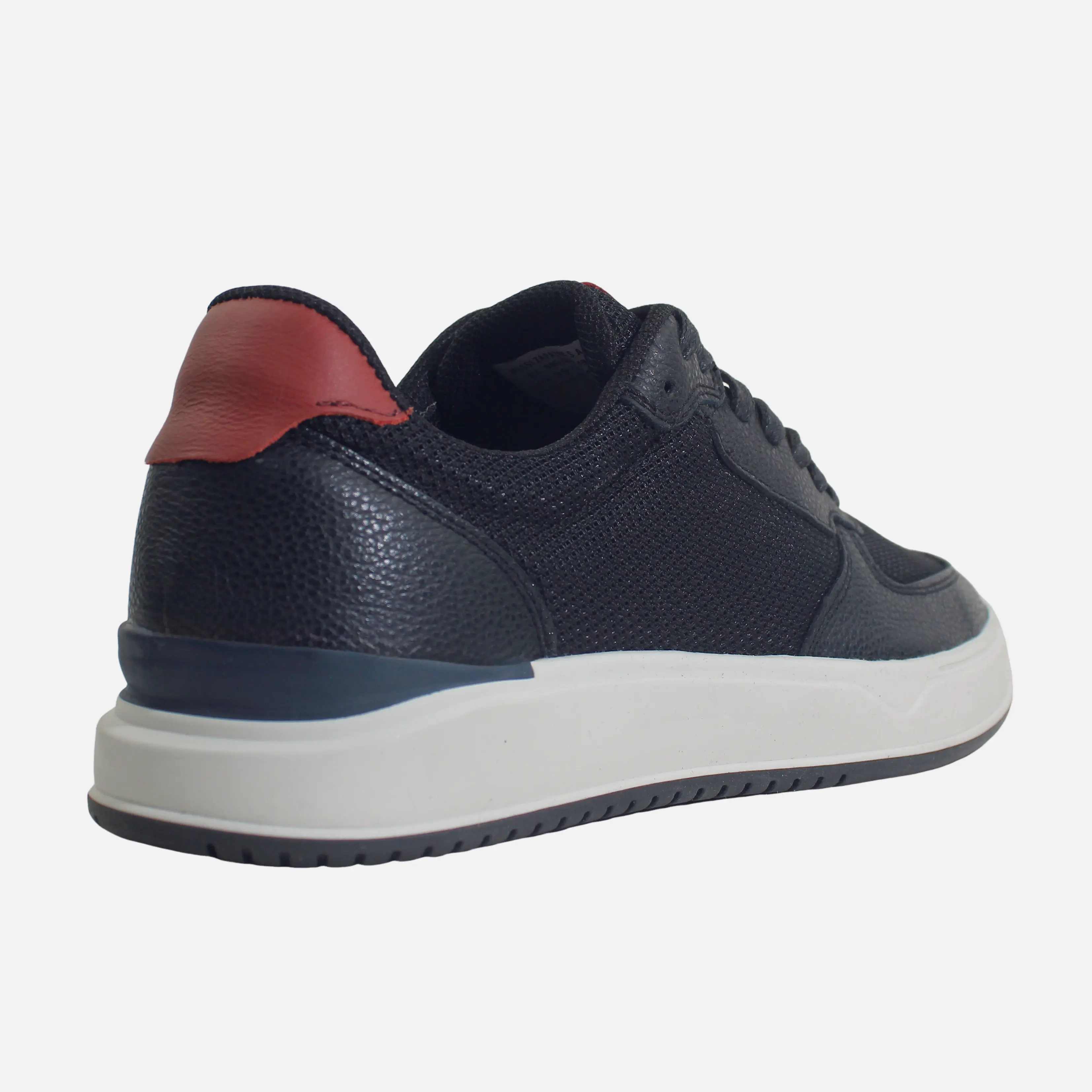 Tenis klarc de sintético para hombre - Negro - Image 3