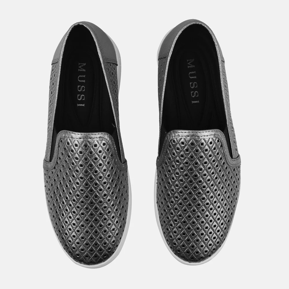 Tenis Sin Cordones odina de cuero para mujer - Fusil - Image 4