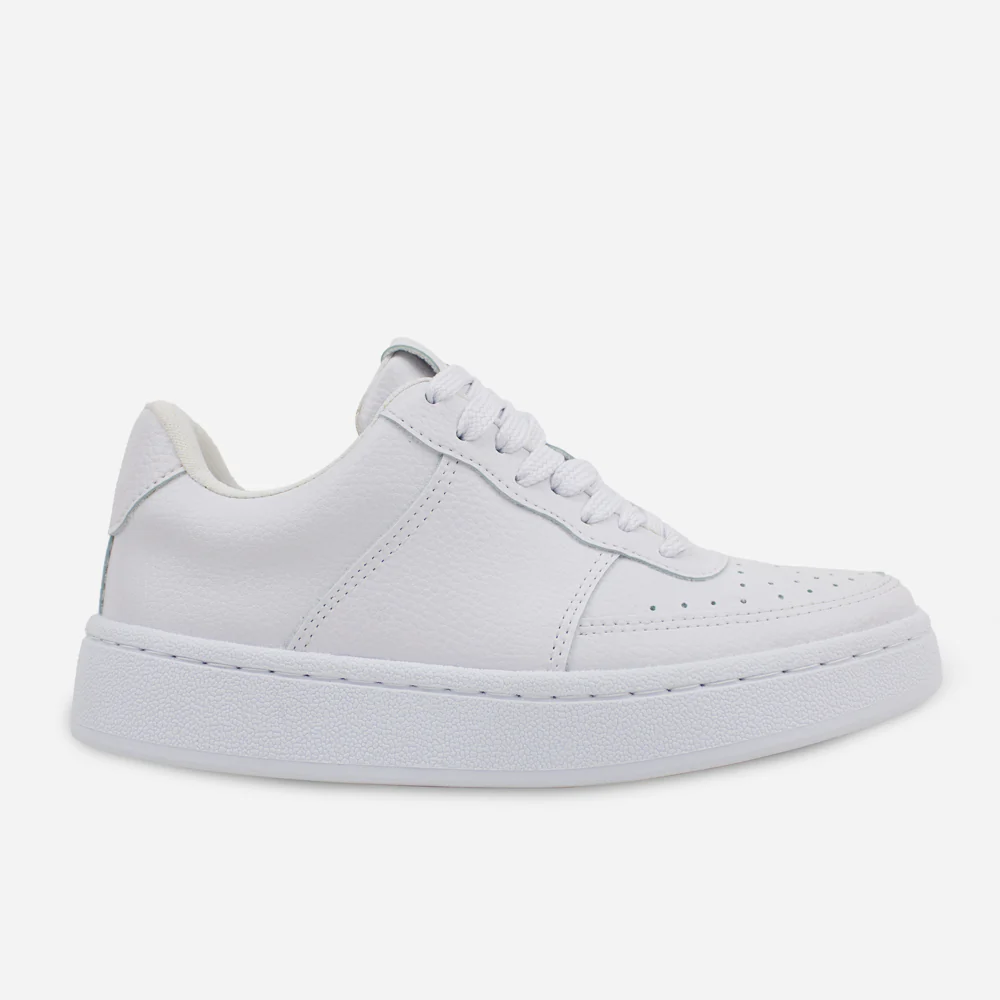 Tenis Sneakers coral de sintético para mujer - Hueso
