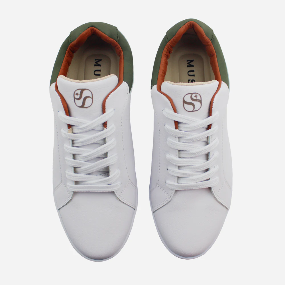 Tenis Sneakers coralina de sintético para hombre - Blanco - Image 4