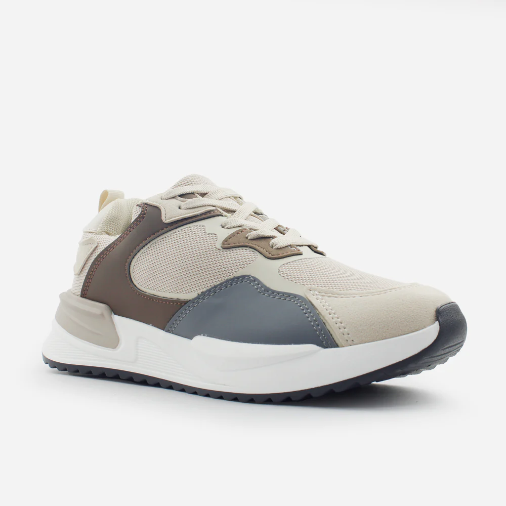 Tenis Sneakers franco de sintético para hombre - Hueso - Image 2