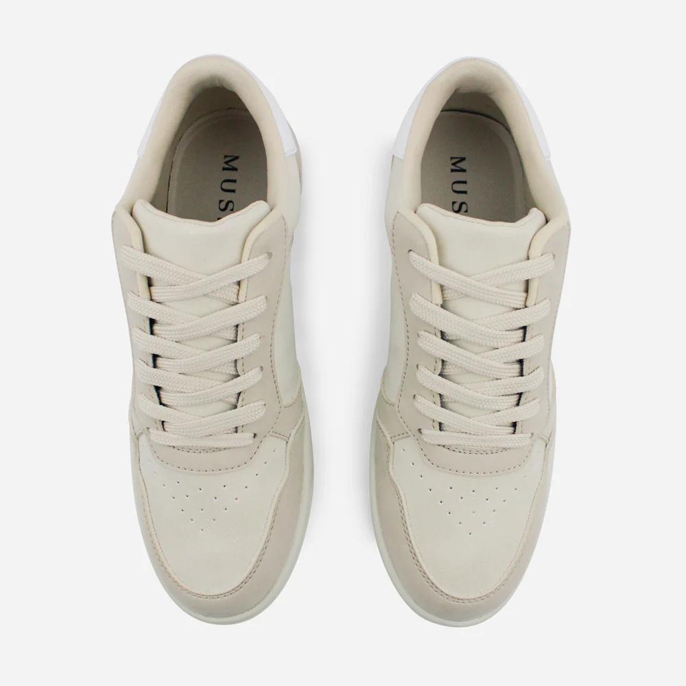 Tenis Sneakers jacobo de sintético para hombre - Beige - Image 4