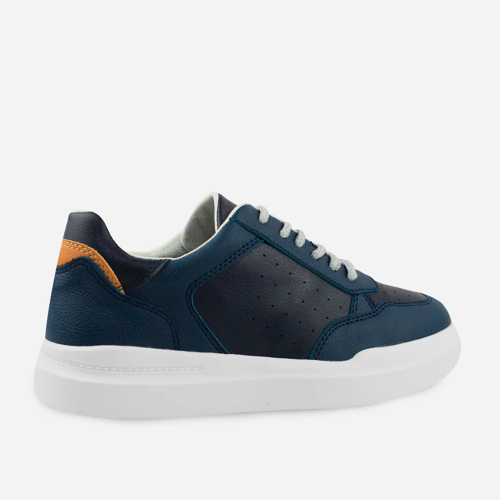 Tenis Sneakers kalet de sintético para hombre - Azul - Image 3