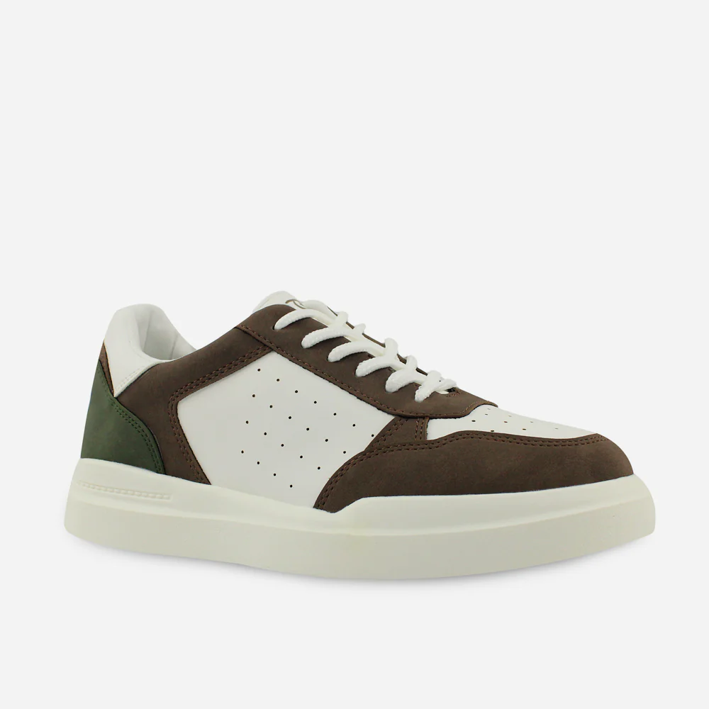 Tenis Sneakers kalet de sintético para hombre - Café - Image 2