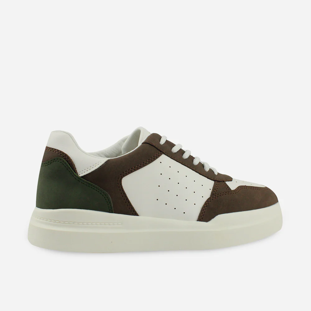 Tenis Sneakers kalet de sintético para hombre - Café - Image 3