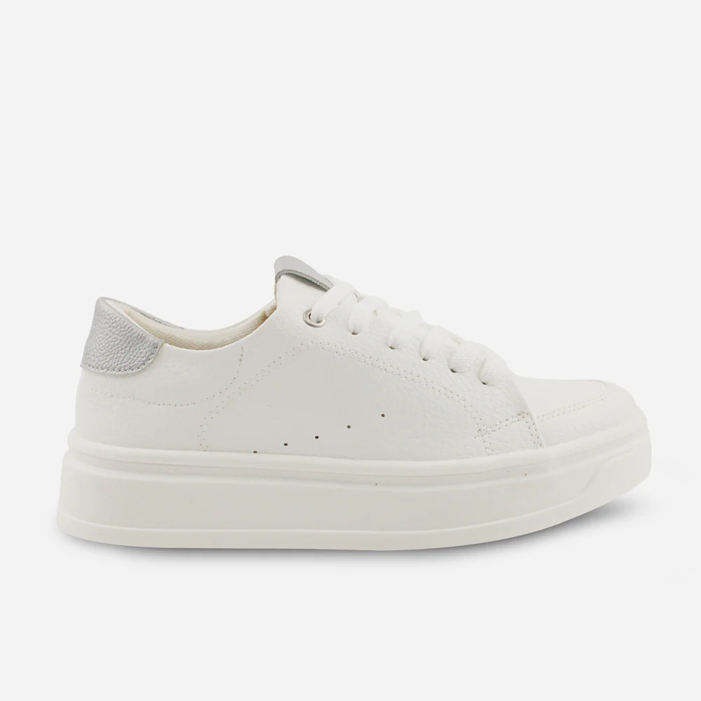 Tenis Sneakers milan de sintético para mujer - Hueso