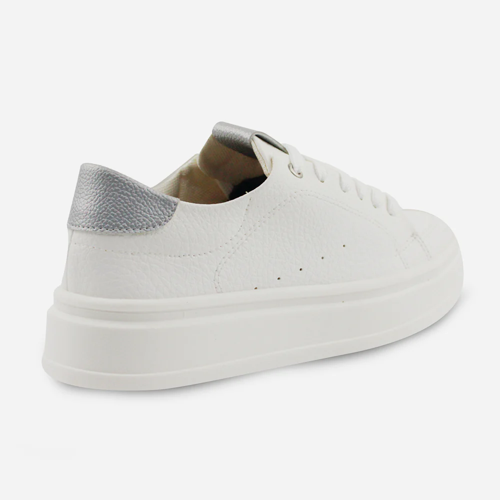 Tenis Sneakers milan de sintético para mujer - Hueso - Image 3