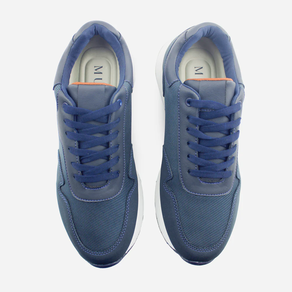 Tenis Sneakers paolo de sintético para hombre - Azul - Image 4